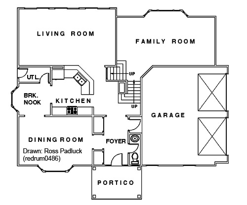 Closed Floor Plan